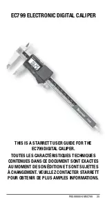 Предварительный просмотр 25 страницы Starrett EC799 User Manual