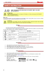 Предварительный просмотр 4 страницы Starrett LMXP-100 Instruction Manual