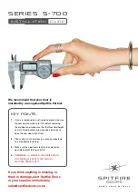 Starrett S-700 Series Installation Manual preview