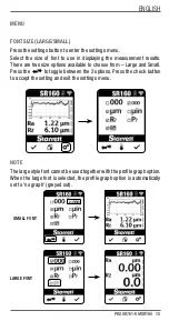 Preview for 15 page of Starrett SR160 User Manual