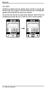 Preview for 22 page of Starrett SR160 User Manual