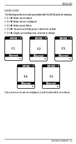 Preview for 23 page of Starrett SR160 User Manual