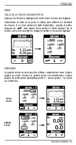 Preview for 63 page of Starrett SR160 User Manual