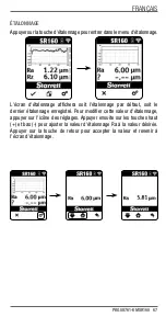 Preview for 67 page of Starrett SR160 User Manual