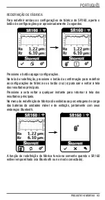 Preview for 93 page of Starrett SR160 User Manual