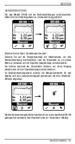 Preview for 141 page of Starrett SR160 User Manual