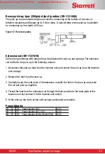 Предварительный просмотр 27 страницы Starrett SR200 User Manual