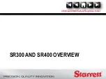 Preview for 3 page of Starrett SR300 User Manual