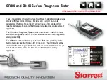 Preview for 4 page of Starrett SR300 User Manual