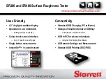 Preview for 6 page of Starrett SR300 User Manual