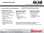 Preview for 11 page of Starrett SR300 User Manual