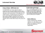 Preview for 13 page of Starrett SR300 User Manual