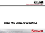 Preview for 25 page of Starrett SR300 User Manual