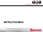 Preview for 40 page of Starrett SR300 User Manual