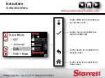 Preview for 43 page of Starrett SR300 User Manual