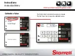 Preview for 49 page of Starrett SR300 User Manual