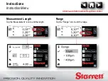 Preview for 54 page of Starrett SR300 User Manual