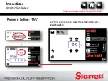 Preview for 58 page of Starrett SR300 User Manual