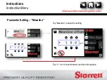 Preview for 60 page of Starrett SR300 User Manual