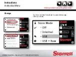 Preview for 63 page of Starrett SR300 User Manual