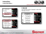 Preview for 70 page of Starrett SR300 User Manual