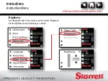 Preview for 73 page of Starrett SR300 User Manual