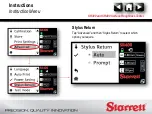 Preview for 75 page of Starrett SR300 User Manual