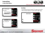 Preview for 76 page of Starrett SR300 User Manual