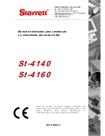 Preview for 26 page of Starrett St-1101 Instruction Manual