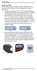 Предварительный просмотр 12 страницы Starrett SW733.1BXFLZ User Manual