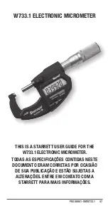 Предварительный просмотр 47 страницы Starrett SW733.1BXFLZ User Manual