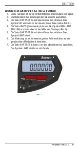 Предварительный просмотр 81 страницы Starrett SW733.1BXFLZ User Manual