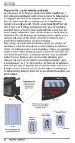 Предварительный просмотр 86 страницы Starrett SW733.1BXFLZ User Manual