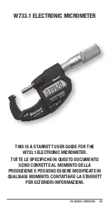 Предварительный просмотр 89 страницы Starrett SW733.1BXFLZ User Manual