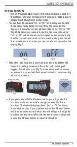 Preview for 7 page of Starrett W798 User Manual