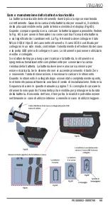 Preview for 69 page of Starrett W798 User Manual