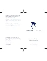Starry S00111 Important Product Information Manual preview