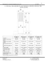 Предварительный просмотр 22 страницы Starsauna Oy Magnum Cenik 6 Operating And Installation Instructions