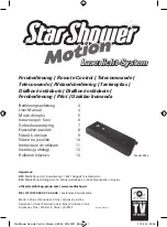 StarShower Motion 9943 User Manual preview