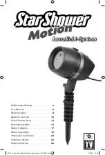 StarShower Motion M10114 User Manual preview