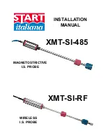 Start italiana XMT-SI-485 Installation Manual предпросмотр