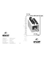 Preview for 1 page of Start ZCM 1000 Instruction