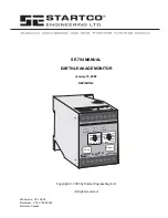 Startco SE-704 Manual preview