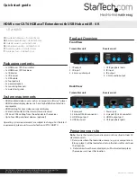 Preview for 1 page of StarTech.com 0065030863223 Quick Start Manual