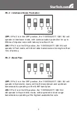 Preview for 6 page of StarTech.com 110VDSLEXT Instruction Manual