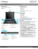 Preview for 1 page of StarTech.com 1U Quick Start Manual