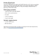 Предварительный просмотр 4 страницы StarTech.com 25S22M2NGFFR User Manual