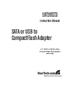 StarTech.com 2CF2SATAR Instruction Manual предпросмотр