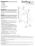 Preview for 2 page of StarTech.com 2POSTRACK16 Instruction Manual