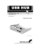 StarTech.com 35BAYFWUSB Instruction Manual preview